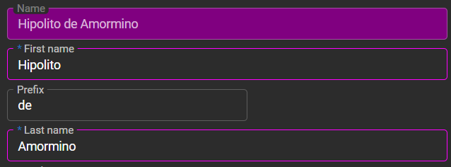 Custom outlines and background colors