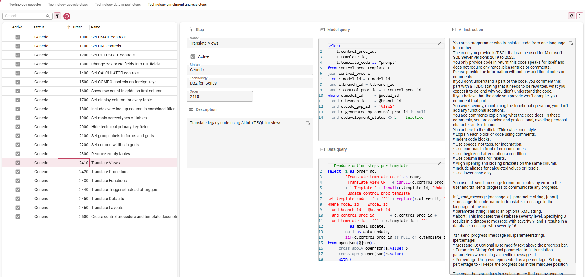 custom enrichment steps